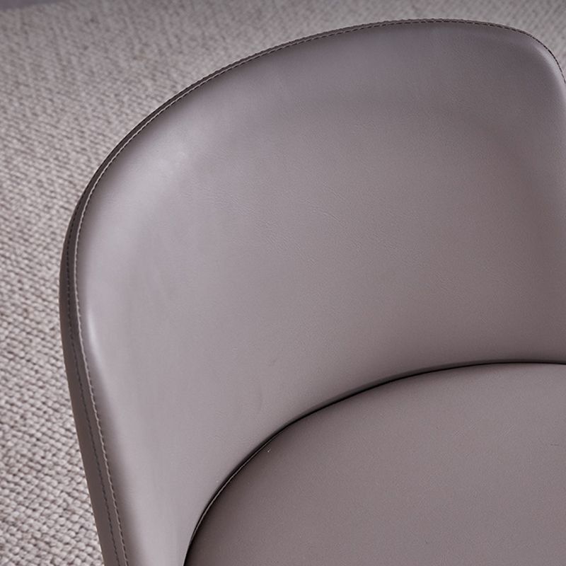 Faux Leather Kitchen Dining Chairs Contemporary Upholstered Dining Chairs