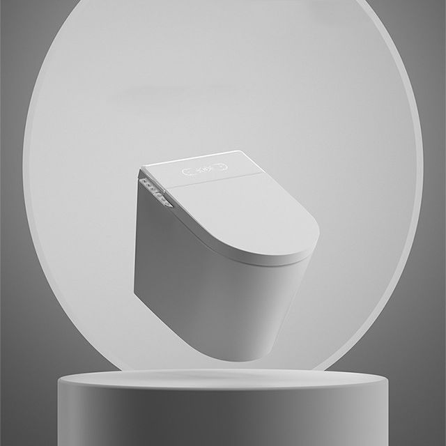 Modern Floor Mounted White Urine Toilet Siphon Jet Toilet Bowl with Toilet Seat
