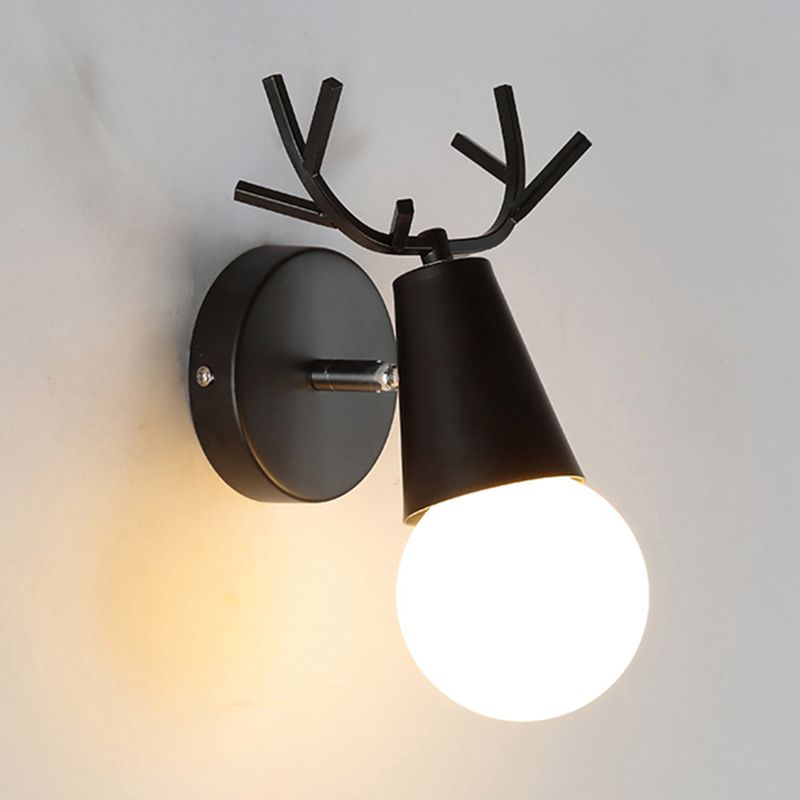 Luz de pared de una sola luz de pared de pared de metal única luz de pared de pared de luz individual