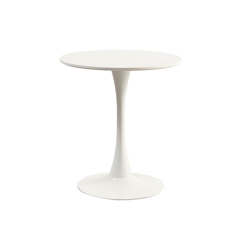 Minimalism Style Round Top Restaurant Table Metal Base Dining Table