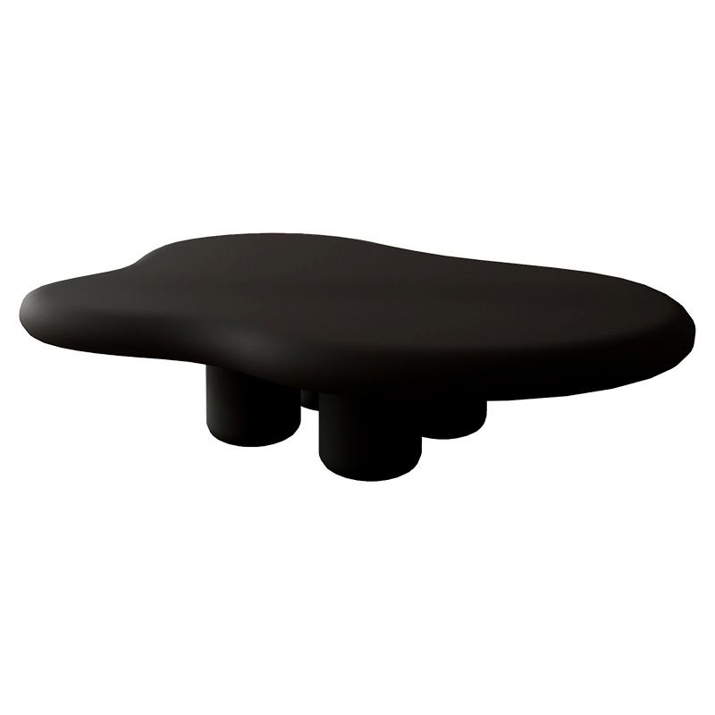 Scandinavian 3 Legs Coffee Table Free form Wooden Coffee Table for Home
