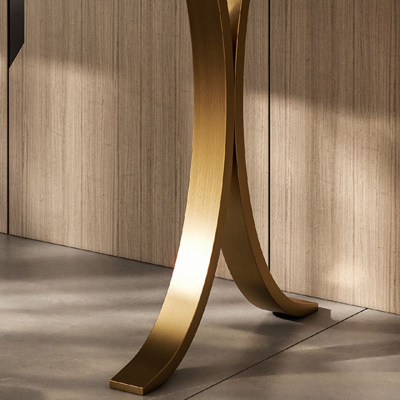 2 Drawers Vanity Set with Stool Glam Stone Top Makeup Vanity Desk