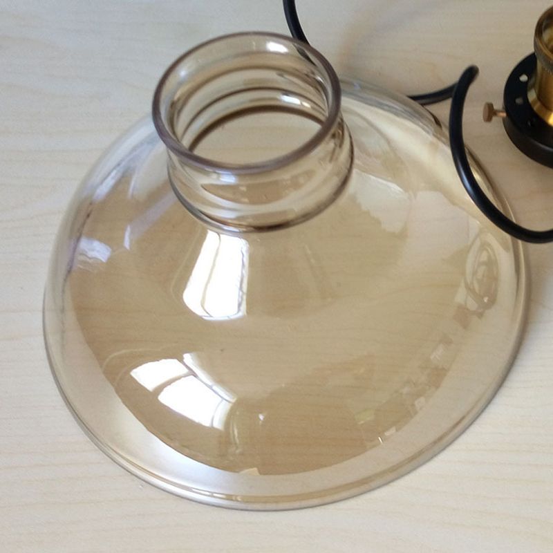 Bar Indoor Decoration Wall Sconce Glass Shade Wall Lighting with Gold Finish Arm