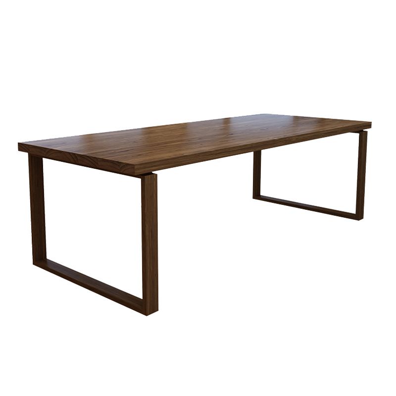 Industrial Medium Wood Furniture 1/4/5 Pcs Standard Height Dining Room Table Set