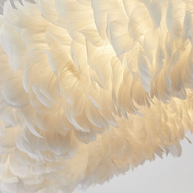 Opgehangen verlichtingsarmatuur moderne stijl LED hanglichtkit voor slaapkamer