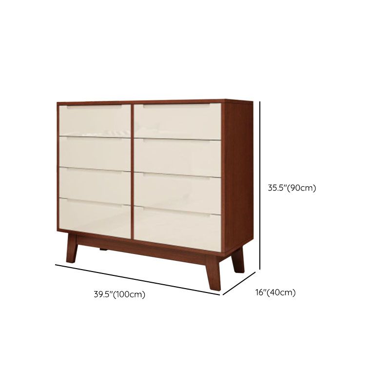 15.6-inch W Traditional Storage Chest Manufactured Wood Storage Chest Dresser