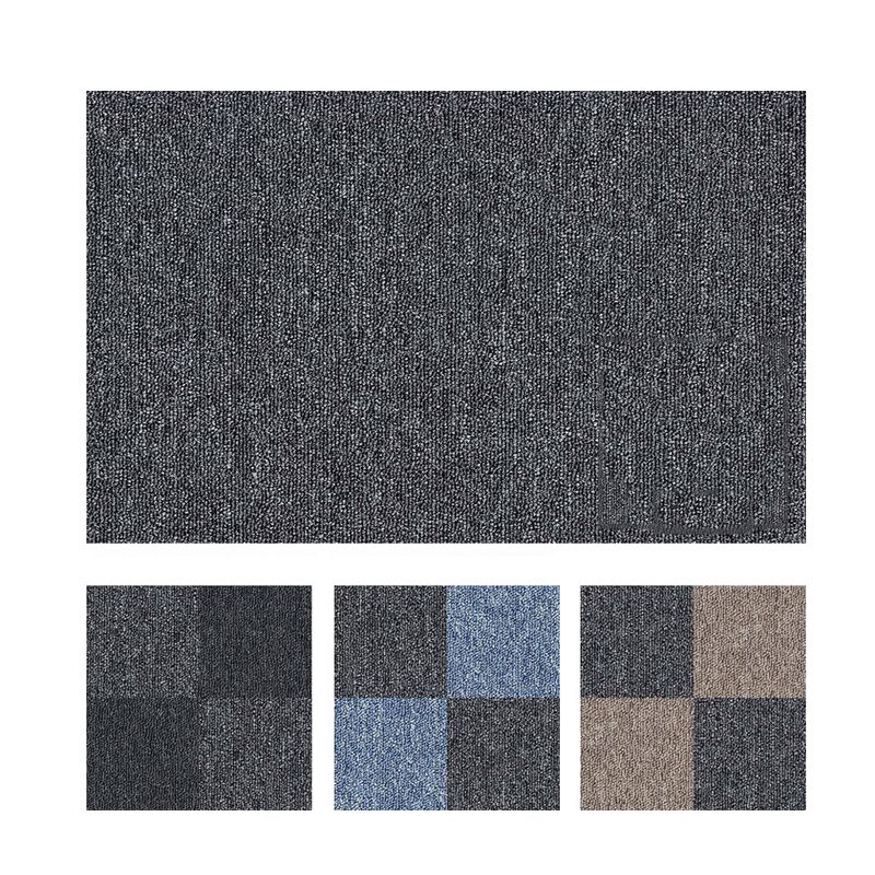 Indoor Carpet Tile Non-Skid Glue Down Install Carpet Tiles with Waterproof