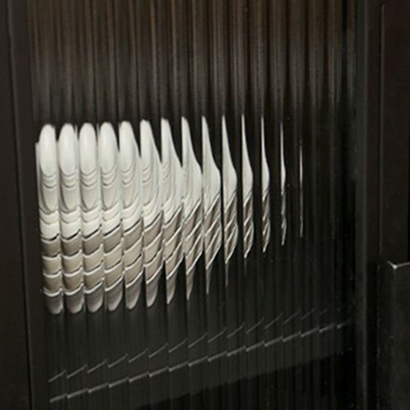 Modern Sintered Stone Bar Table Rectangle Dining Table with Storage Shelves