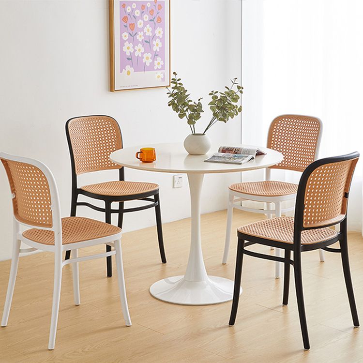 Modern Style Square Bar-stool Plastic Counter Bar Stool for Home
