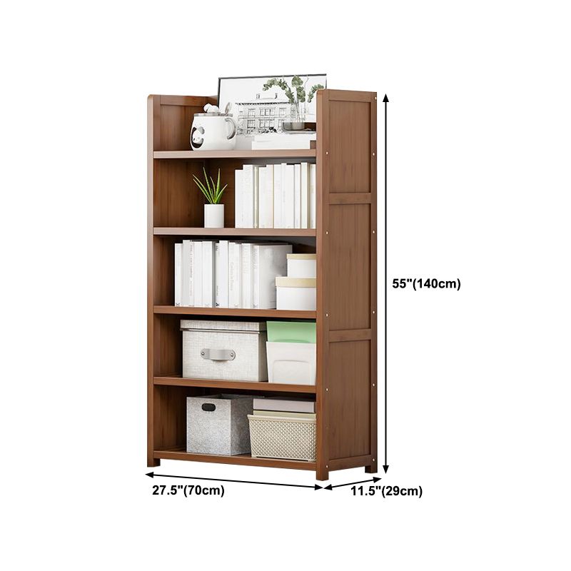 11.42"W Bookshelf Contemporary Style Bookcase for Office and Study Room