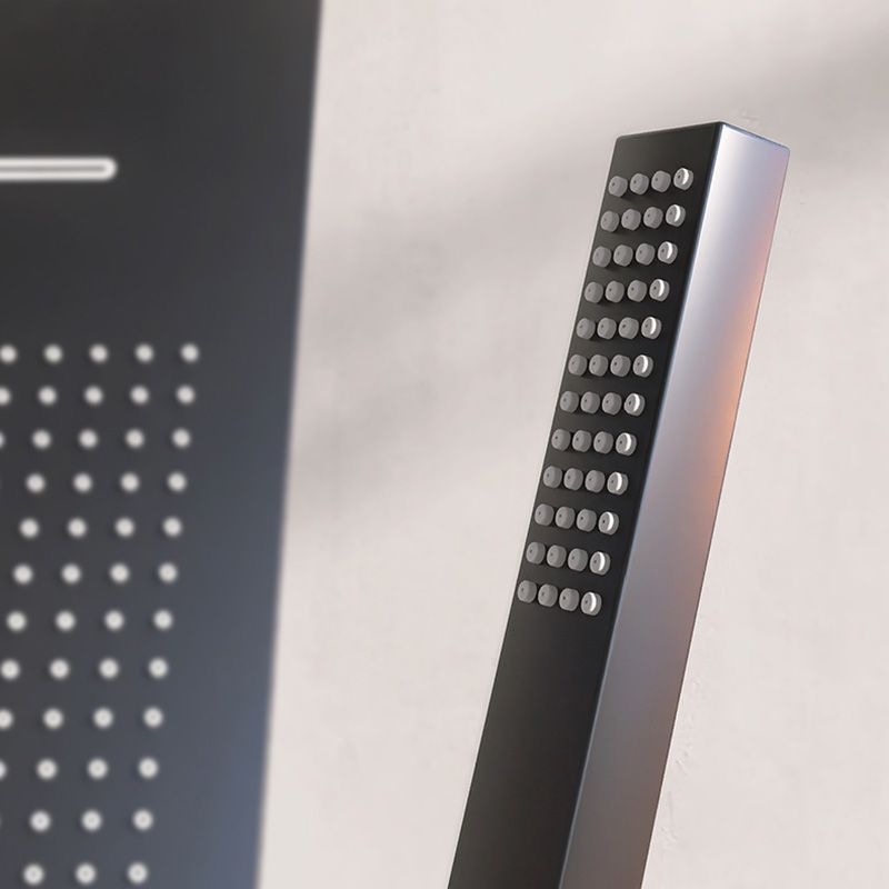 Contemporary Shower Set Dual Shower Head Thermostatic Wall Mounted Shower System