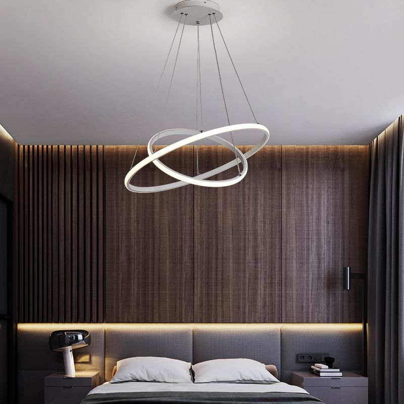Contemporary Chandelier Lighting Fixture Multi-tier Chandelier Pendant Light for Bedroom