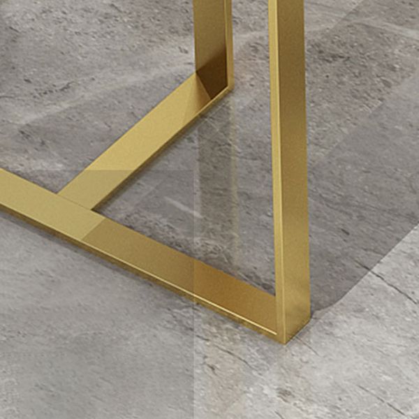 1/4/5 Pieces Luxury Rectangle Dining Set Sintered Stone Dining Table with Leather Chairs