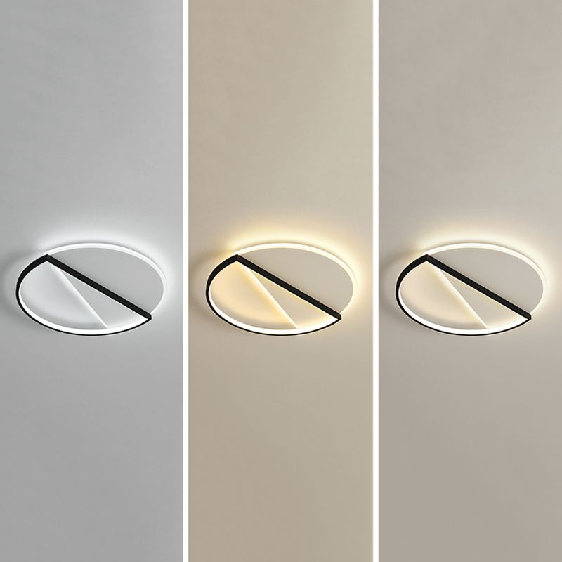 2-lichts metalen plafondlamp Moderne LED-plafondverlichtingsarmaturen