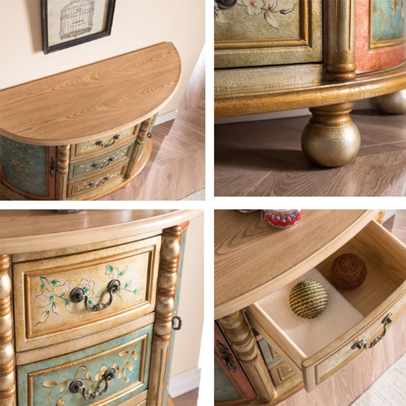 Traditional Storage Chest Dresser Solid Wood Dresser with 3/4/5 Drawers