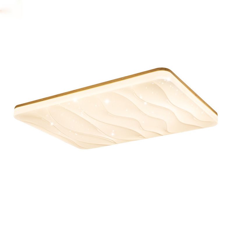 Lampada da soffitto a LED a forma geometrica Moderna in legno 1 luce da incasso per sala da pranzo corridoio