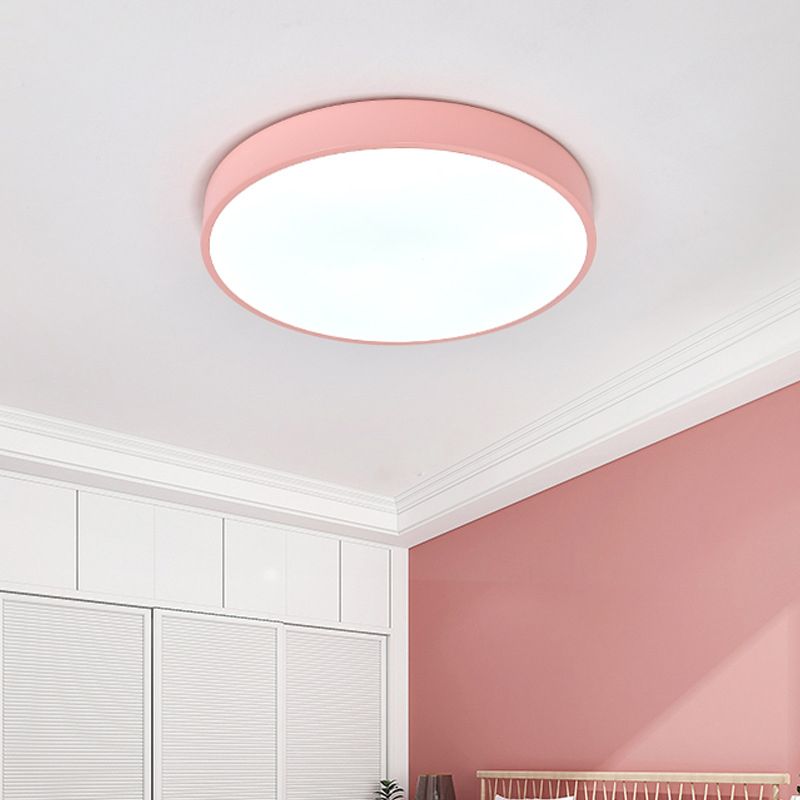 Acrylic Circular Flush Mount Ceiling Lights Modern Flush Mount Lamp