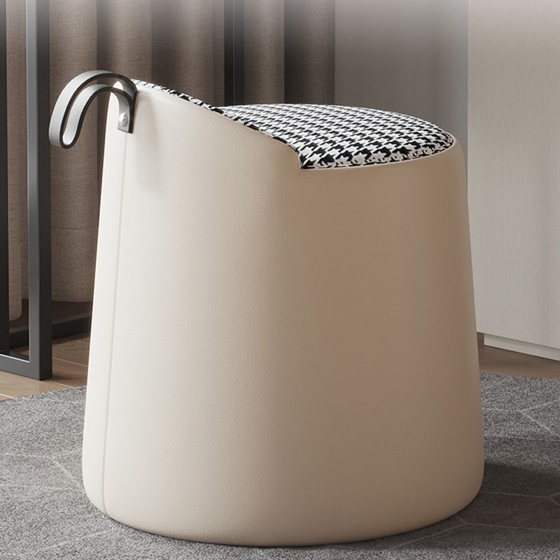 Modern Glass Corner Vanity Table Set 29.53" D 4-Drawer Makeup Vanity Table