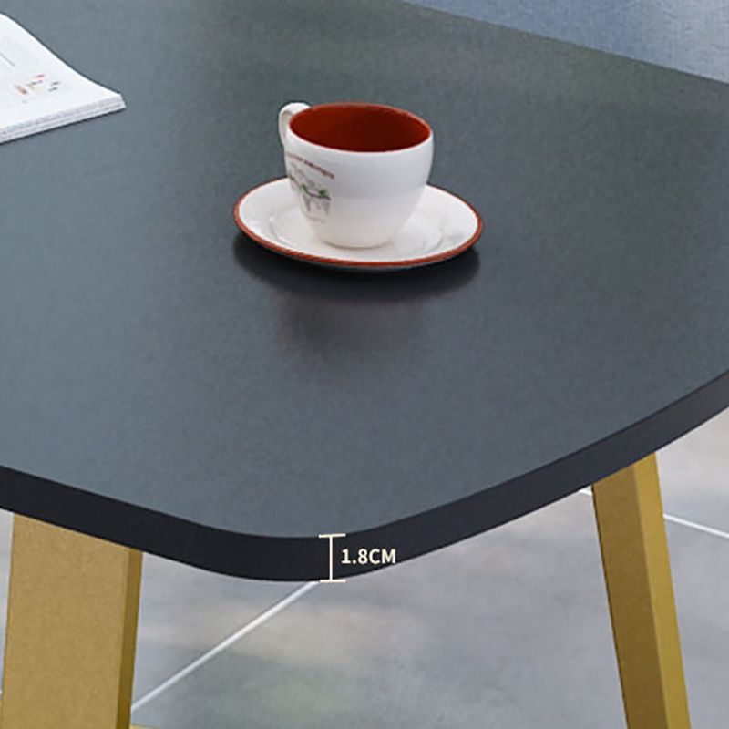 Cross Legs Coffee Table Rectangle Coffee Table for Living Room