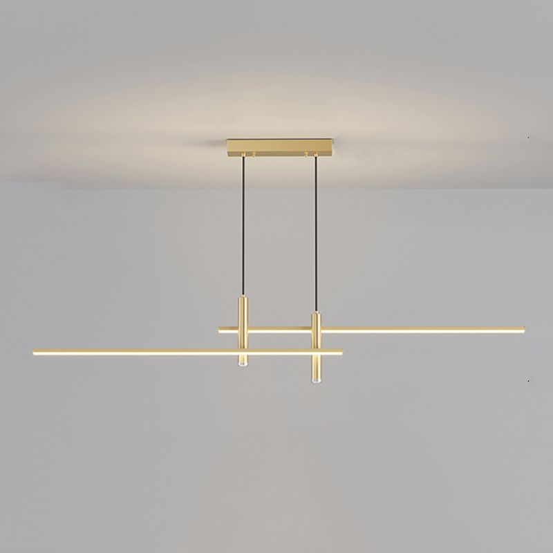 Moderno Simple LED Island Light Comedor accesorio de lámpara colgante