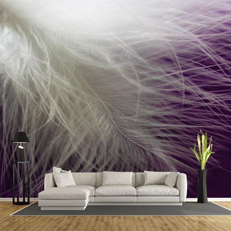 Plumage Modern Photography Stain Resistant Wall Mural Home Decor Wallpaper