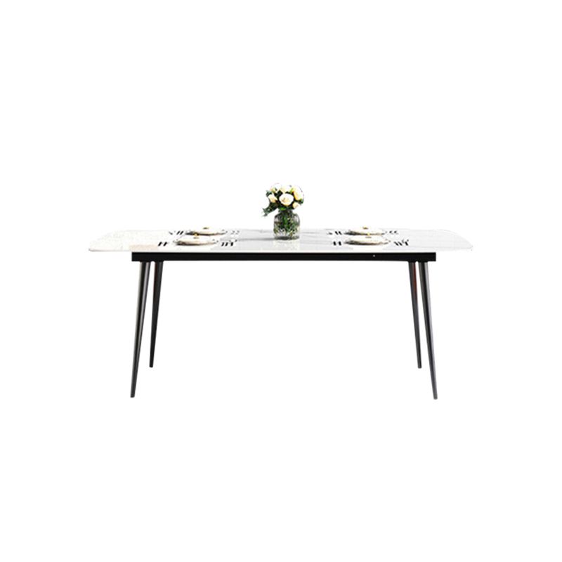 Industrial Style Kitchen Dining Room Table Metal Base Dining Table