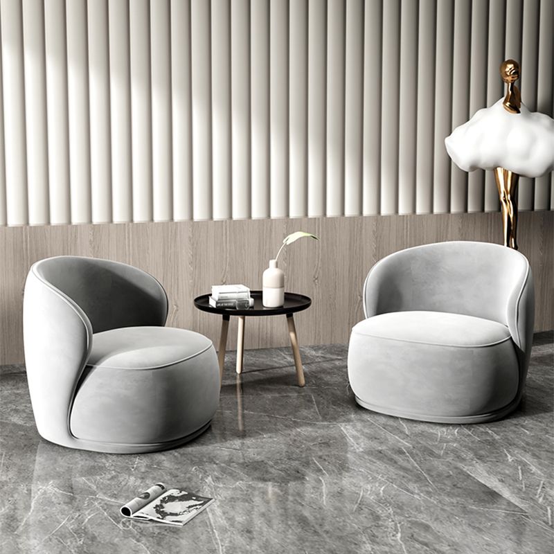 28.7"Wide Tight Back Armless Single Slipper Accent Chair for Apartment