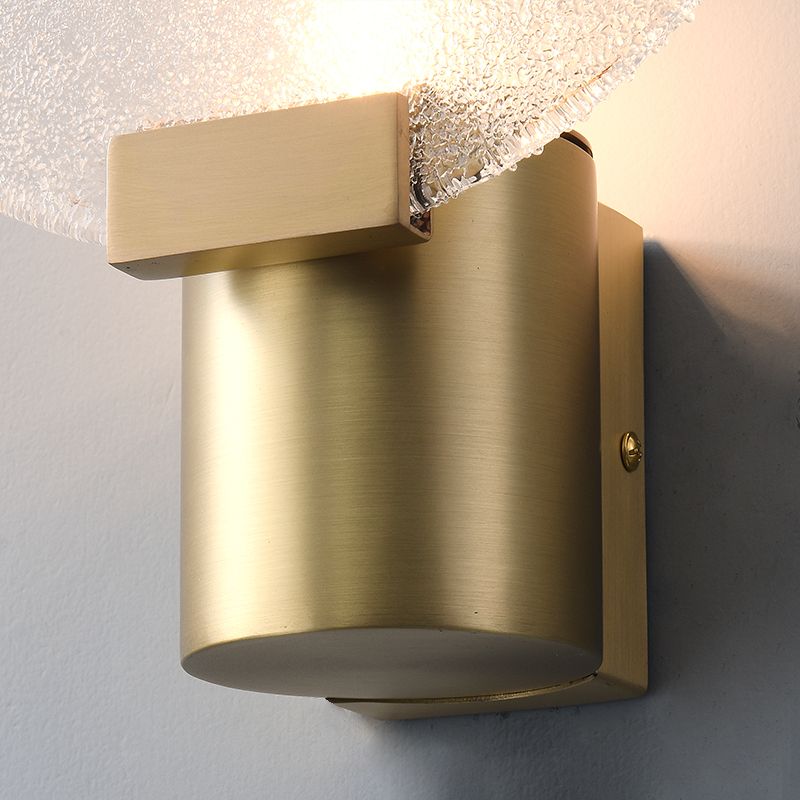 Moderne stijl cirkelvormige wand gemonteerd lamp metaal 1 lichte wandverlichtingsarmaturen
