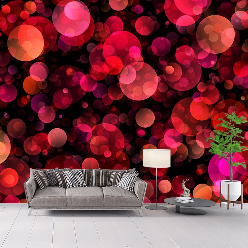 Customized Bokeh Abstraction Mural Contemporary Wall Covering for Home Decor