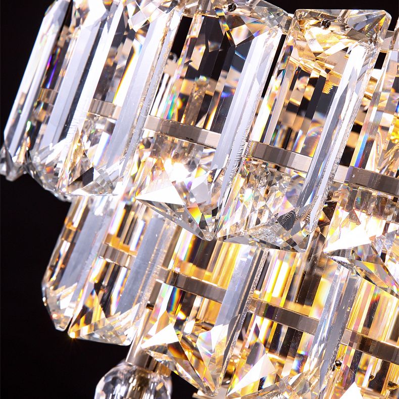 Lumières de lustre moderne Crystal Sphere Chandelier lustre d'éclairage d'éclairage Crystal