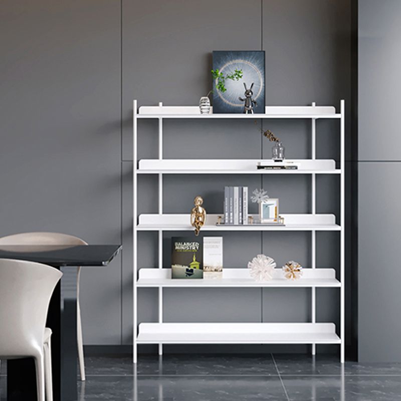 Modern Style Metal Bookshelf Open Etagere Shelf Bookcase for Home