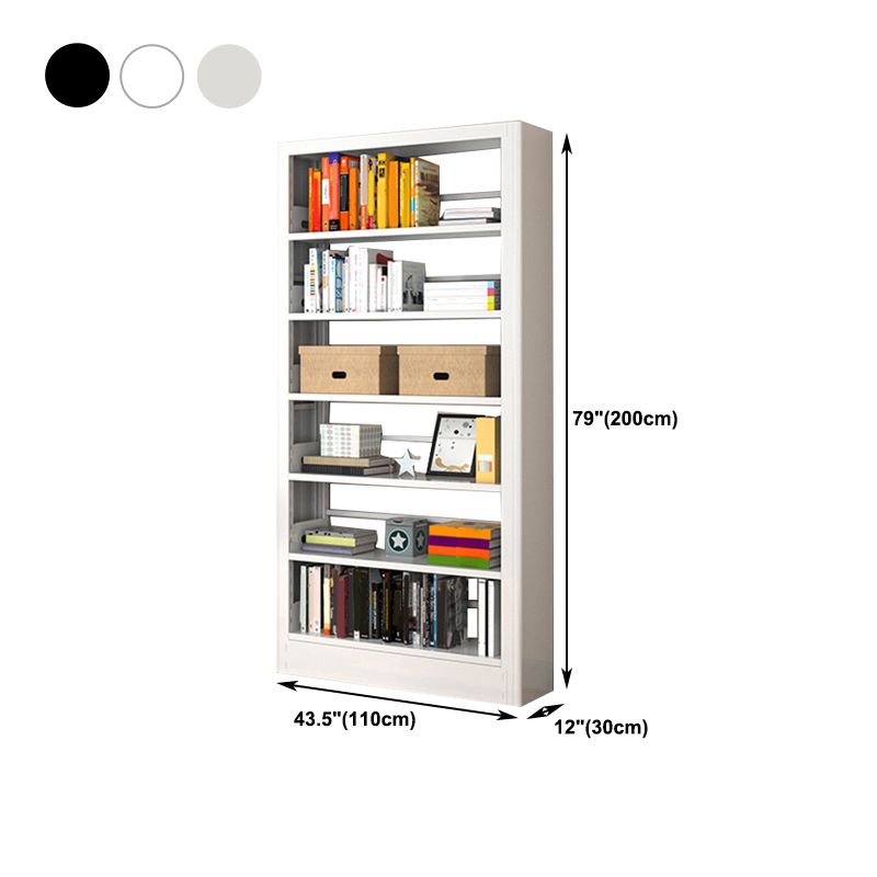 Urban Open Back Shelf Bookcase Standard Steel Bookshelf for Study Room