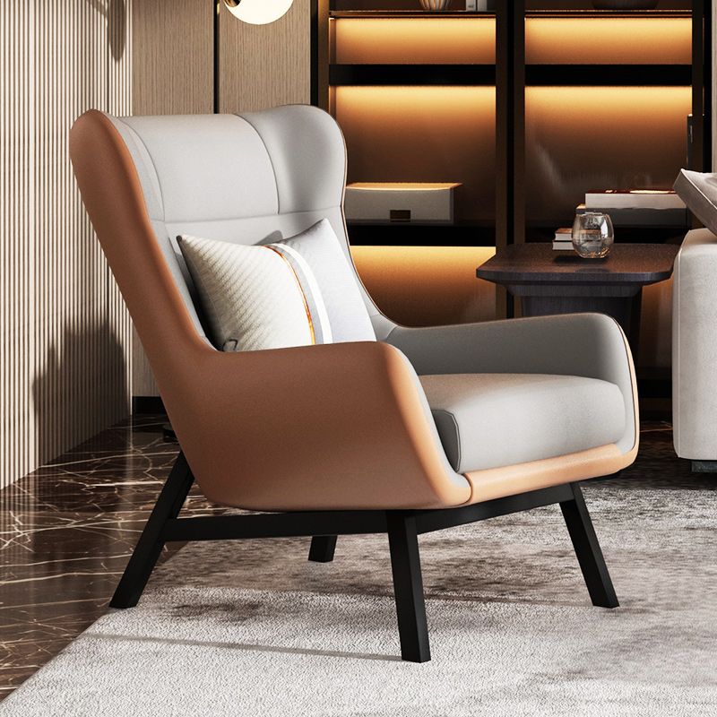 27.56"L x 39.76"W x 35.83"H Modern High Back Wingback Chair for Living Room
