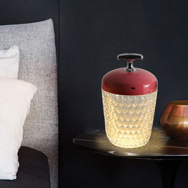 Unique Shape Table Lamp Modern Style Acrylic Single Light Table Light