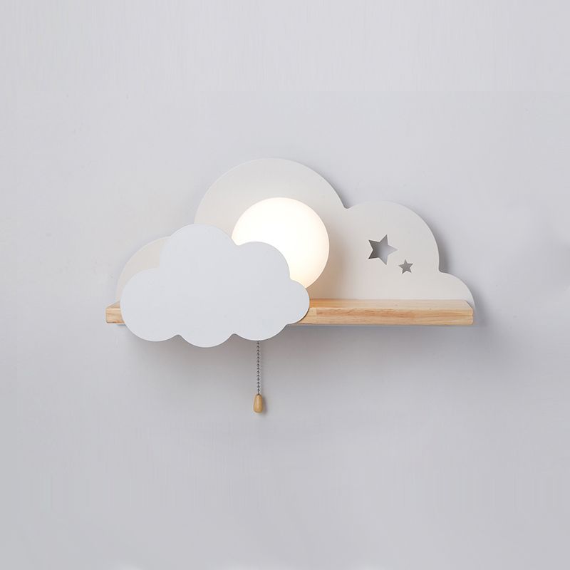 1 Light Light Murn Light de 1 Light Malle Motal Mall Mur Mount Laut d'éclairage