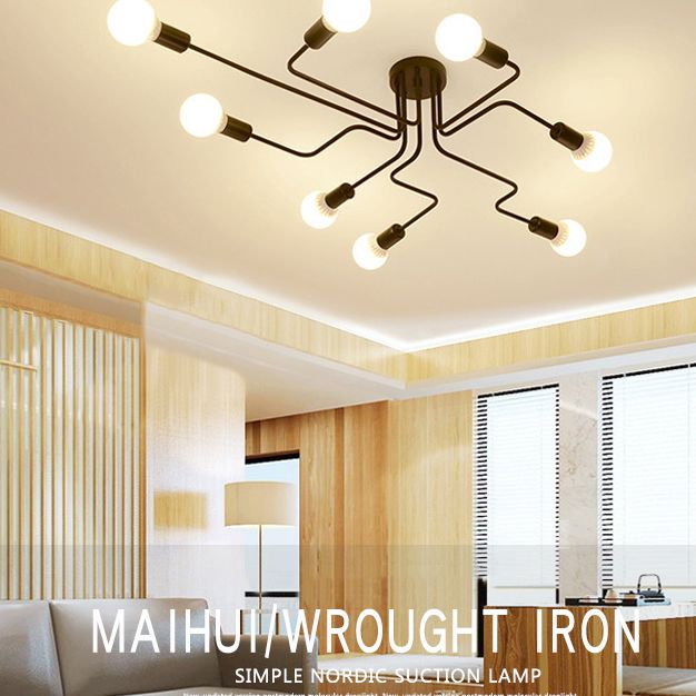 Lampade a monte SPUTNIK SEMI FLUST