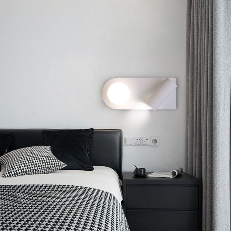 Geometric Wall Sconce Modern Metal 2 Lights Wall Mounted Lights
