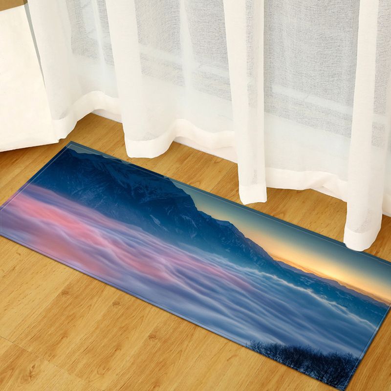 Brown Modern Teppich Polyester Haus Teppichwaschmaschine für Wohnkultur