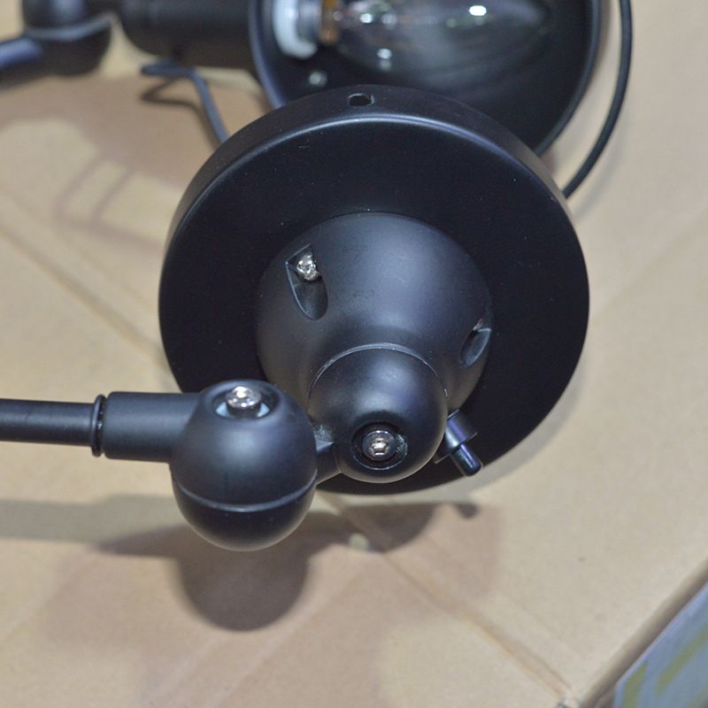 Moderne Eisenwandleuchten mit einer Glühbirne einstellbare Wandleuchte für den Untersuchungsraum