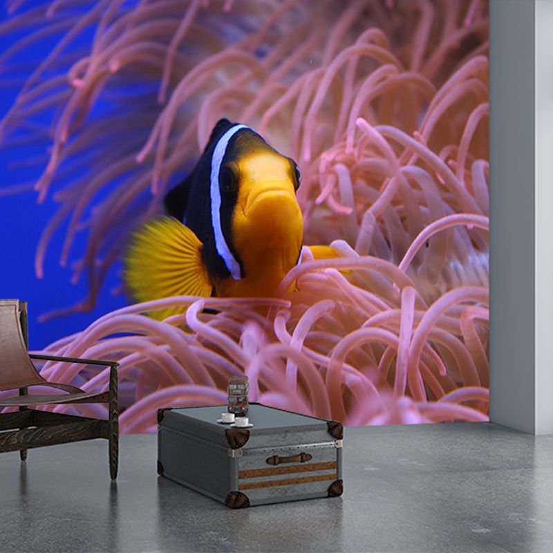 Photography Stain Resistant Mural Wallpaper Underwater World Living Room Wall Mural