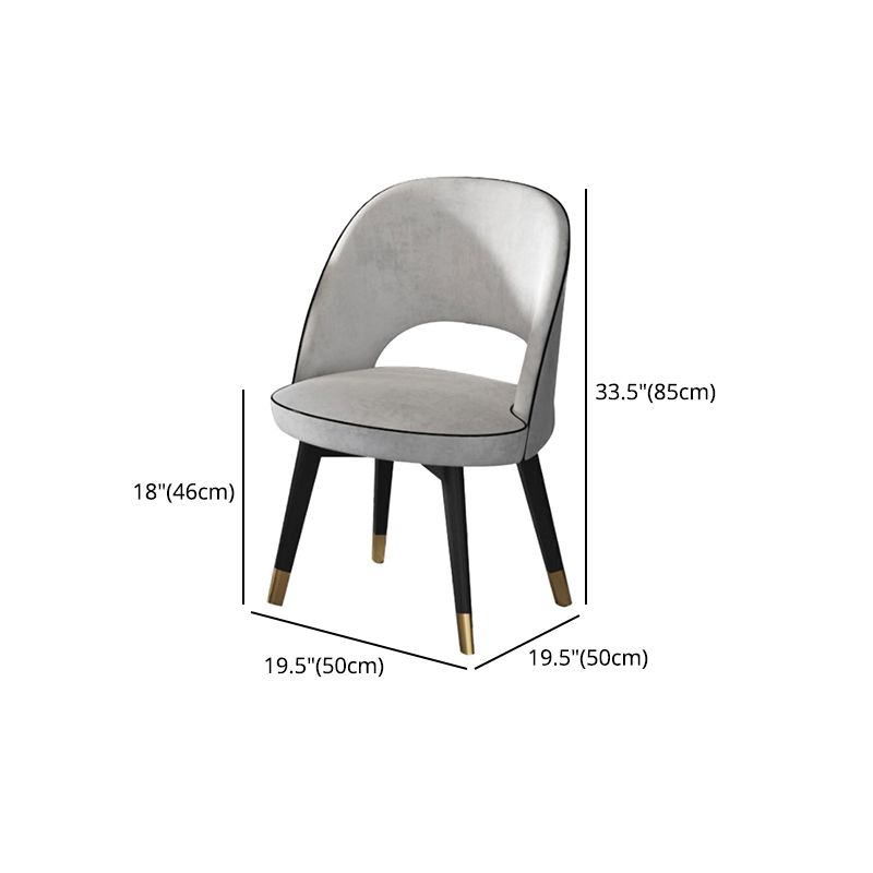 Glam 1/2/5 Pieces Dining Set Round Stone Dining Table for Dining Room