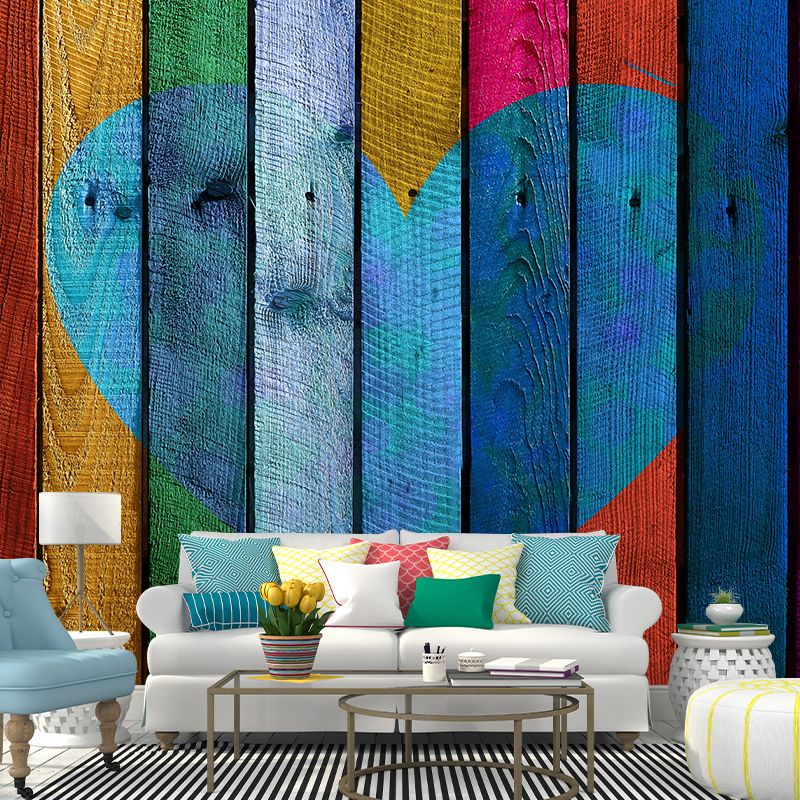 Wood Texture Pattern Mural Wall Decals Home Decoration Living Room Wall Decor