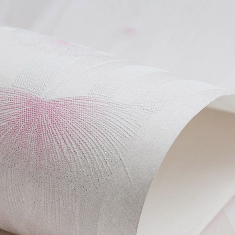 Soft Color Dandelion Wallpaper Roll Stain Resistant Countryside Girls Bedroom Wall Art