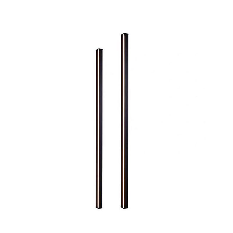 Metal Linear Shape Wall Mount Lighting Modern 1 Light Wall Mounted Light Fixtures