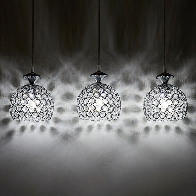 Éclairage de plafond de salon à pendentif de suspension minimaliste