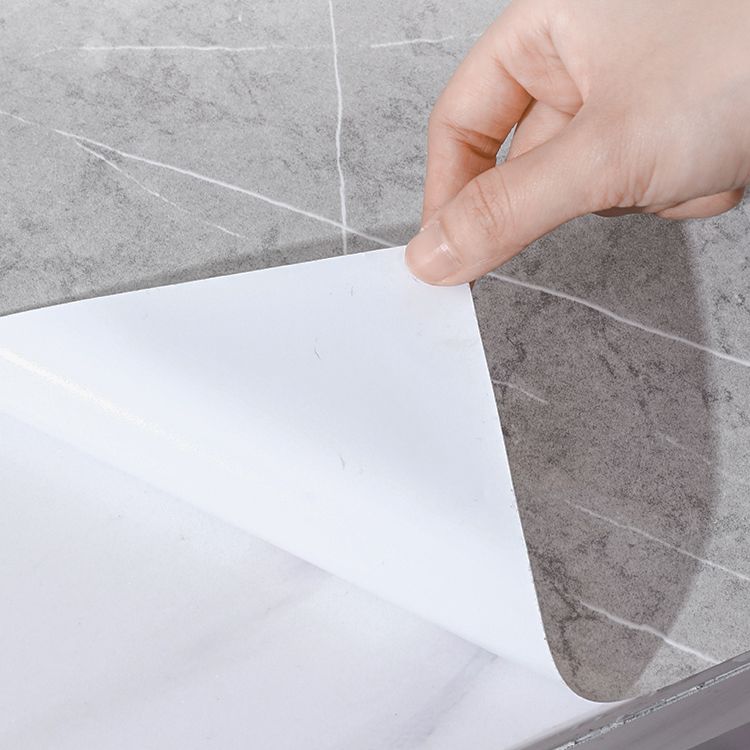 Modern PVC Flooring Marble Pattern Peel & Stick Vinyl Floor Planks