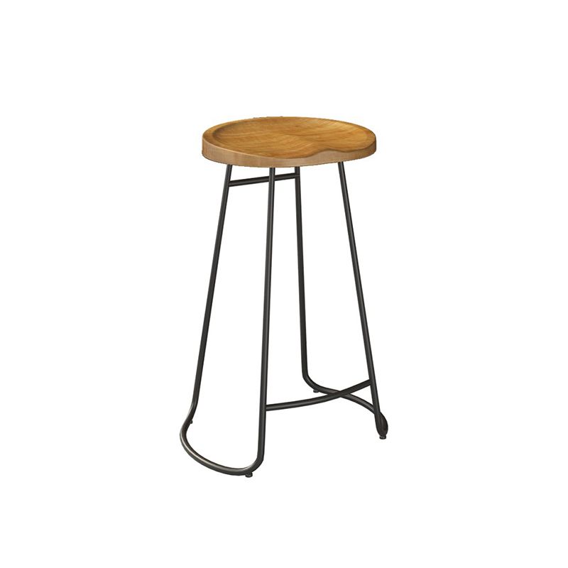 Indoor Rectangle Pub Set 1/6 Pcs Solid Wood Bar Table and Stools