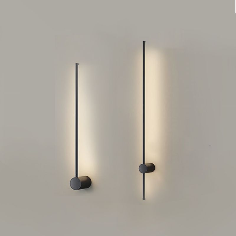 Minimalism LED Line Wall Lamp Modern Flush Mount Sconce Light for Living Room