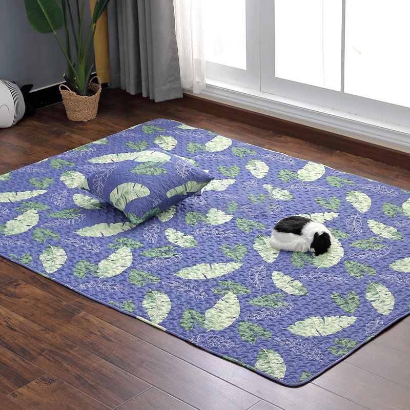 Geometric Pattern Rug Synthetic Carpet Pet Friendly Stain Resistant Rug for Bedroom