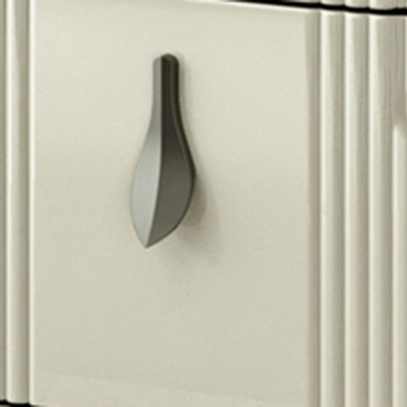 Contemporary Wooden Chest Bedroom Vertical Storage Chest with Drawers